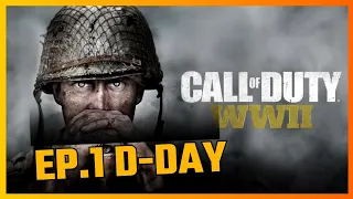 Call of Duty - WW2 - D-Day | No commentary EP.1