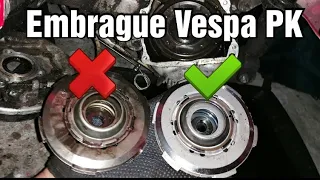 Cambio de Embrague Vespa PK  - Nuevo TOP SPEED!