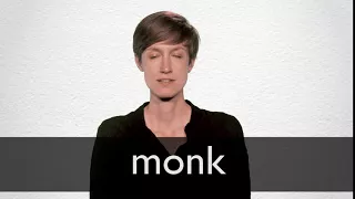 How to pronounce MONK in British English