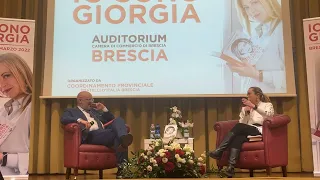 In diretta da Brescia non perdetevi l'intervista a Giorgia Meloni