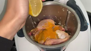 Poulet aux olives Thermomix avec disque de cuisson