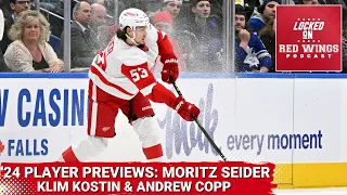 '24 Player Previews: Moritz Seider, Klim Kostin & Andrew Copp