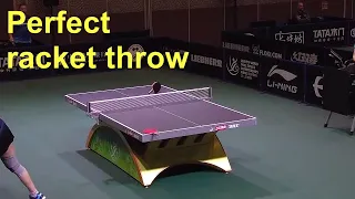 Table Tennis - Perfect racket throw