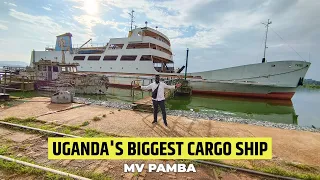 Inside Uganda's Biggest Cargo Ship MV Pamba At Portbell Luzira