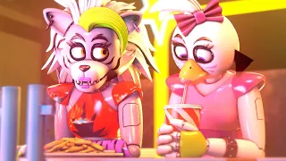 Roxy Gives Chica A Gift... | FNAF SECURITY BREACH....