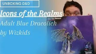 Unboxing| Icons of the Realms Adult Blue Dracolich Premium Figure