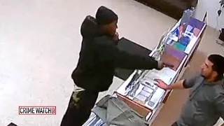 CrimeTube: Store Owner Beats Down Gun-Wielding Cell Phone Thief - Crime Watch Daily