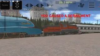 Train and Rail Yard Simulator Crashes Part 2!