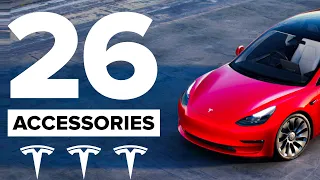 26 Essential Tesla Model Y & 3 Accessories