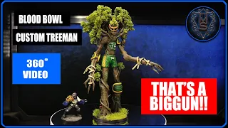 Custom Blood Bowl Treeman  - 360° video