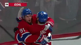 Sean Monahan Pots His First With Montreal to Give the Habs Their First Lead of the Night