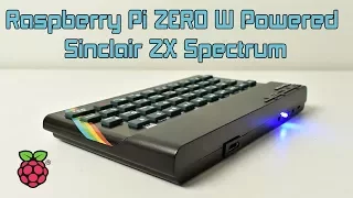 Raspberry Pi Zero W Powered ZX Spectrum
