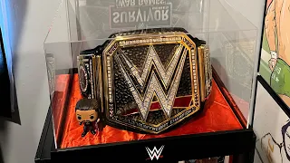 MY WWE ELITE AUTHENTIC TV SERIES WORLD HEAVYWEIGHT CHAMPIONSHIP BELT