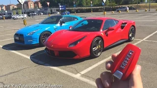 Ferrari 488 GTB in Action - Ride, Rev & Accelerations!