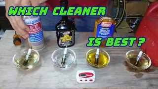 Best Fuel Injector Cleaner,  Gumout, B12 Chemtool, Dollar Tree, or Top Tier Mobil Gasoline, Part 1