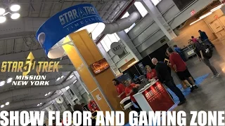 Star Trek: Mission New York Day 1 - Show Floor and Gaming Zone!