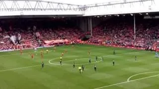 Liverpool 1:0 Manchester united 1.9.2013 YNWA