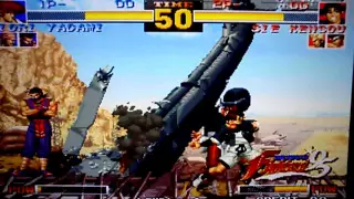 King of Fighters '95 Sega Saturn Vs. Arcade