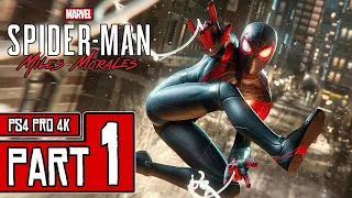 SPIDER-MAN: Miles Morales Walkthrough PART 1 (4K) Full Game Gameplay No Commentary