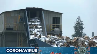 'Outrageous': Shredding of face shields at California recycling center raises serious questions