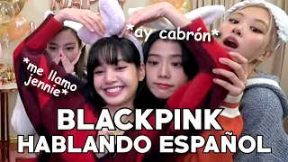 Blackpink hablando español