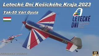 Yakovlev Yak-55 ▲ Vári Gyula 🇭🇺 ▲ Košice Airshow 2023