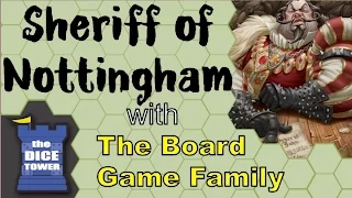 Sheriff of Nottingham Review - with The Board Game Family