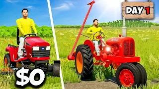 MEGA Challenge from $0 on FLAT MAP #1 | Farming Simulator 22