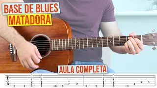 Toque BLUES no violão com essa base simples e MATADORA! (aprenda hoje!)