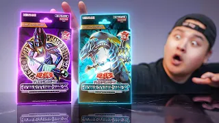 OPENING *NEW* YU-GI-OH! 25TH ANNIVERSARY BLUE-EYES & DARK MAGICIAN STRUCTURE DECKS! (NEW RARITY)