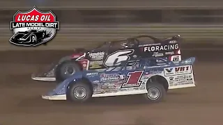 Kyle Larson Battles For Hillbilly Hundred Victory | Lucas Oil Late Model Dirt Series 9.29.2022