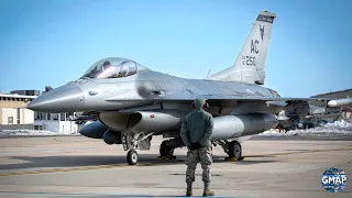 Atlantic City F 16's arrival in the middle east #military #aviation #airforce