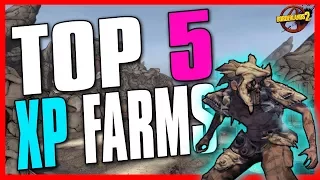 TOP 5 ULTIMATE XP FARMS in Borderlands 2