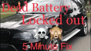 BMW X5 Dead battery | Lockout