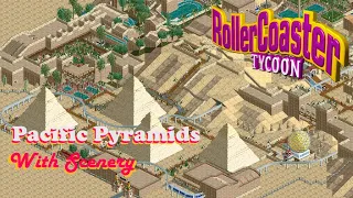 Rollercoaster Tycoon - Pacific Pyramids - With Scenery (10x Speed)