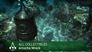 Assassin's Creed 4: Black Flag - Antocha Wreck [Underwater] (All collectibles)