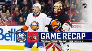 Islanders @ Senators 11/24 | NHL Highlights 2023