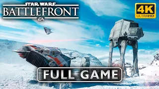 〈4K〉Star Wars: Battlefront FULL GAME Walkthrough - No Commentary GamePlay | Ultimate Graphics 60fps