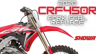 2020 Honda CRF450R | Replacing Fork Seals