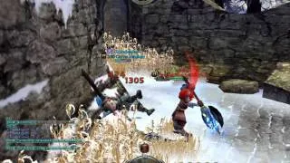 [Dragon Nest]  - Two Swordsman VS Two Mercenaries