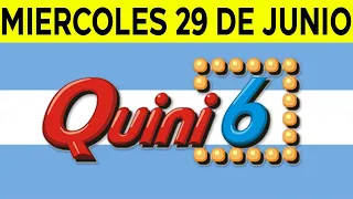 Resultados del sorteo quini 6 del Miércoles 29 de Junio del 2022