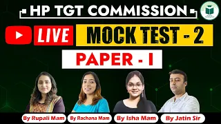 HP TGT Commission | Mock Test- 4 | Paper- I | CivilsTap Teaching Exams