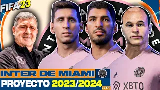I rebuild INTER from MESSI and his FRIENDS FIFA 23 LITE Career Mode!!