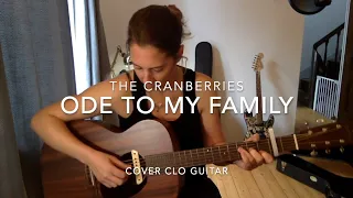 THE CRANBERRIES - ode to my family - guitar cover (+tab)