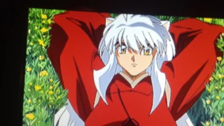 Inuyasha funny moment 3: Kagome gives inuyasha a surprise