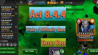 Act 8.4.4 Terrax Boss easy Option solo, please subscribe