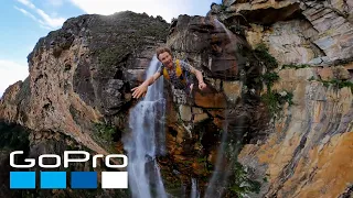 GoPro: BASE Jumping Down a Waterfall with Sketchy Andy