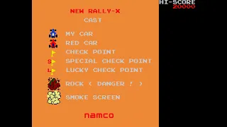 Arcade Longplay [986] New Rally-X (JP)