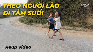 "Cuộc Sống Hoang Dã" Của Người Lào Đi Bắt Cá Và Tắm Tiên Cực Sướng Không Nơi Nào Có! (Reup)