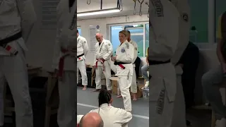 Natalie Day, 1st Female Black Belt Under Mauricio Gomes, Black Belt Speech. 17/5/23